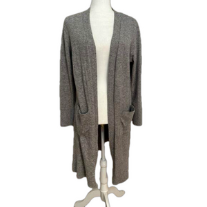 Time and Tru Open Front Duster with Pockets